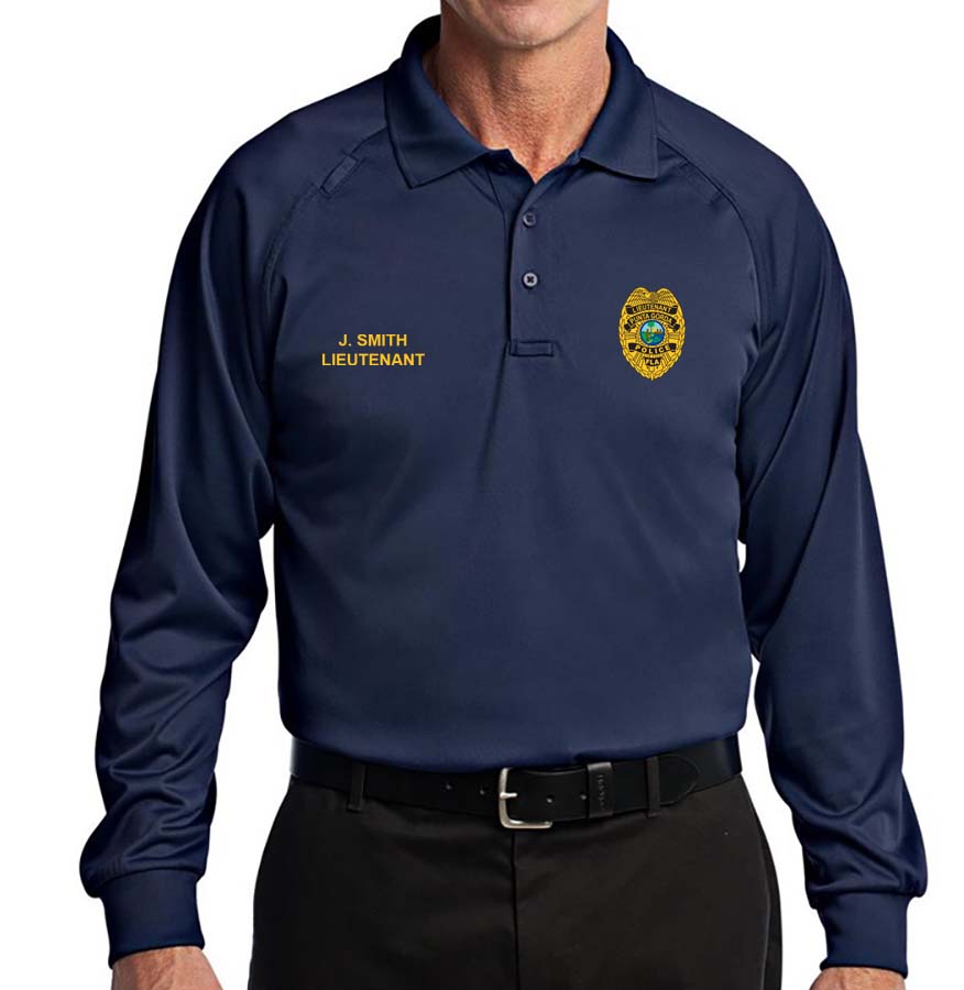 Department Polo (Men's Long Sleeve)